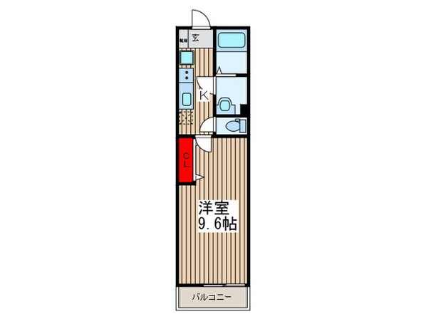 リブリジュネスⅤの物件間取画像